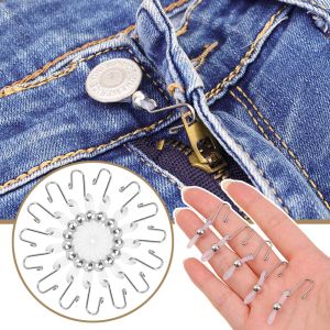 5 cái dây kéo chủ trên cho quần jean giữ dây kéo lên trên quần-móc cho quần jean dây kéo và nút-clasp để giữ cho quần dây kéo lên