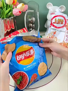 คลิปปิดผนึกขนมขบเคี ที่หนีบปากถุงขนม คลิปหนีบถุง คลิปปิดผนึกอาหาร คลิปปิดถุง ช่วยถนอมอาหาร ใช้งานสะดวก อเนกประสงค์