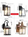 Outdoor Wall Mounted Lamp Waterproof Sunroom Yard Light European Super Bright Courtyard Outdoor Entrance Patio Exterior Wall Hanging Lamp. 