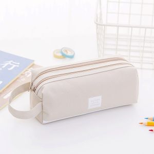 Ví Bút Đôi Lớp Vải Canvas Cho Học Sinh Nữ Nam
