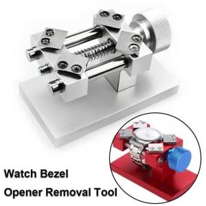Professional Watch Bezel Opener Removal Tools Set Workbench Back Case Opener Tool Watch Part Repair Tool for Watchmake Accessory