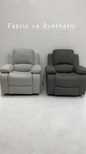 ดีจัง เก้าอี้พักผ่อนขนาดใหญ่ รุ่น  M-MAX หนังสังเคราะห์ (PVC) สีเทา