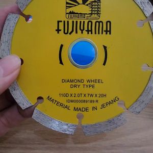 Fujiyama Mata Pisau Potong Keramik 4 Inch - Diamond Cutting Wheel Dry