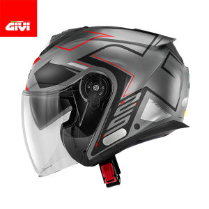 Givi | All-Season Retro Half Helmet Dual Lens