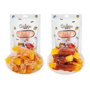 HOOPET | Dental Treats Chicken Roll Sweet Potato Duck Jerky Training Rewards for Dogs
