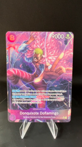 Donquixote Doflamingo SR-P OP10-071 * (One Piece Trading Card Game TCG - Booster Pack "Royal Blood")