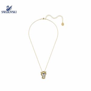 SWAROVSKI necklace SWAROVSKI Zodiac Tiger Pendant Mens and Womens Necklace Cute Tiger Blessing Necklace Valentines Day gift womens gift with gift box birthday gift Valentines Day gift womens gift with gift box birthday gift