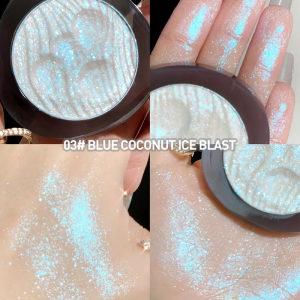 Shimmer Glitter Mashed Potatoes Highlighter Shine Highlighter Makeup Gel Face and Body Brighten Glitter Natural Contour Makeup