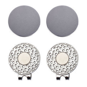 2 Chiếc Từ Tính Mũ Golf Kẹp Bóng Bút Đánh Dấu Bộ 25 Mm Nam Châm Mạnh Mẽ Kẹp Mũ Dành Cho Nam Nữ Thiết Thực Golf Phụ Kiện