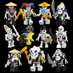 Bộ Đồ Chơi Lego Ninjago Skeleton Chuzzle Bone Soldier Stone General Samurai Block Toy Phù Hợp Với Mọi Lứa Tuổi Từ 3-18+