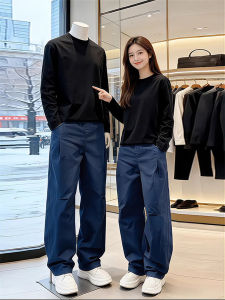 ZHUOCAN | Mens Stylish Cargo Pants with Blue Color