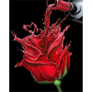 KAYOU | DIY Painting By Numbers Abstract Wine Fruit Acrylic Painting Modern Pictures Coloring Paint By Numbers Home Decor for Art Gift
