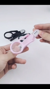 Nail Clippers with Magnifying Cutter for Seniors Children/Ergonomic Anti-Slip Safe Trimming Design/Home Daily Grooming