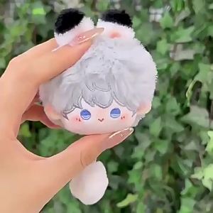 hot Game Love And Deepspace Handbag Keychains Cosplay Keychain Cute Plush Figure Doll Keyring Bags Pendant Prop Graduate Gift