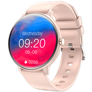 Aolon GTR Mini Smartwatch 1.39 inch Full Screen Bluetooth Call Sports Fitness Tracker Smart Watch 24h Heart Rate Monitor IP67 Waterproof Custom wallpaper smartwatch for men women