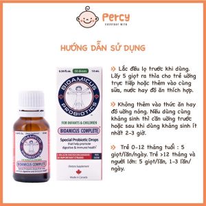 Men vi sinh 10 chủng Bioamicus 10ml nhập khẩu Canada date mới