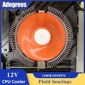 CPU Radiator Cooler 90mm 3PIN Efficient Cooling fan for  LGA 775 1155 1150 1151 1200 1700 2011 X79 X99 1366 AM3 AM4 Ventilador