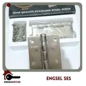 Engsel pintu aluminium SES 3 inch 4 inch Deadbolt Keamanan Pintu Aluminium Engsel Pintu Tahan Lama - Lazada