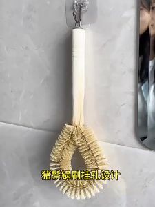 Sikat Cuci Piring Sikat Dapur Pembersih Wajan Anti lengket Bahan Serat Rami