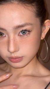 【NEW】Eyeshare Softlens SEMPORNA Gray/Blue 14.2mm Big Eyes Softlen Brown Mata Softlens