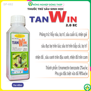 TANWIN 2.0EC Bio-Pesticide for Garden Pest Control - Non-Toxic Effective 480ml