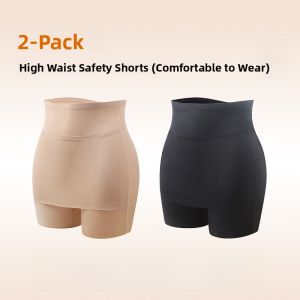 PIER N°5 | Herbal Primordial Foundation Liquid Safety Pants Womens Ice Silk Seamless Mid Waist Base Layer Two-In-One Briefs