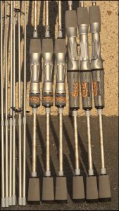 Sougayilang Fishing Rod 2 Section 1.8M/1.98m/2.1m Silver&white moon Fishing Rod Tongkat Pancing Spinning Casting Fishing Rod High Sensitivity Fishing Pancing Christmas Gifts Holiday Gifts