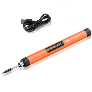 ILIBILIB HX7 8W 5V USB Soldering Iron Kit LCD 260-420°C Built-in Battery Wireless Work Sleep Mode Fast Heating