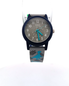 Q&Q RUBBER WATCH 10 BARS V23A-005VY