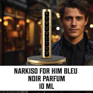 REPUBLIKA NARKISO FOR HIM BLEU NOIR PARFUM MEN 10ML