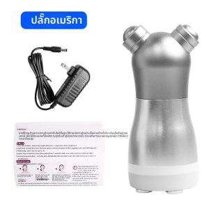 RF Facial Electroporation 3 สี 6 โหมด LED Photon กระชับผิวกำจัดริ้วรอยยกกระชับใบหน้าเมโสบำบัดเครื่องนวดสั่นสะเทือน