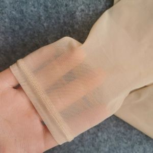 Quần Lót Nữ Ice Silk Nine Point Quần Lót Lưới Nine Points Cho Nữ Quần Lót Mỏng Mùa Hè 2023 Quần Bó Cạp Cao Bằng Vải Tổng Hợp