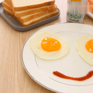 Cetakan Telur Ceplok Silikon / Cetakan Telur Bahan Silikon Anti Panas & Anti Lengket Telur Omellet