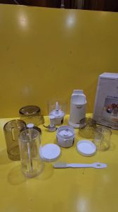 Bộ xay đa năng mini nội địa Nhật Iwatani IFM-300X (D107) (200W-300ml) (Xay thịt xay khô xay chà bông) (NEW)