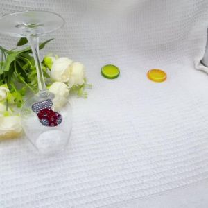 other | 8-Piece Diamond painting set wine glass Decoration Christmas pattern acrylic Material suitable for Christmas parties