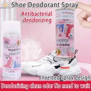 Shoe Deodorant Spray 260ML Shoes Spray Deodorant  Antibacterial  All-round Fast Deodorization Silver Ion Shoe Deodorization Spray 24-hour Fragrance Retention 鞋子除臭喷雾 鞋柜去异味空气清新喷雾