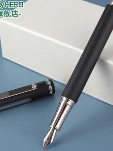 HERO | Bút Máy Hero H626 - Dụng Cụ Viết Kinh Doanh Bằng Iridium Màu Trắng Thời Trang Dành Cho Người Lớn Học Sinh Nam Sinh Bút Văn Phòng Thời Trang