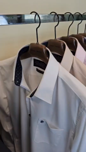 PAUL MARC เสื้อเชิ้ตแขนยาว signature bamboo ผสมใยไผ่ลดแบคทีเรีย กลิ่นอับชื้น ผ้านุ่มมาก รีดง่ายมาก ใส่สบาย PCH1GF7B03W