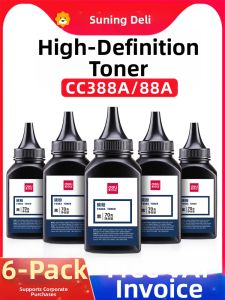 deli | Deli HP Compatible Laser Printer Carbon Powder 388A Black Single Color for M1136 M126a P1106 1108 P1007 M128fn P1008 M126nw