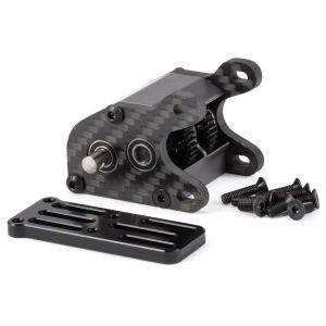 62g Ultralight Dual Motor Transmission 48Pitch Overdrive Dig Tiny Gearbox for 1/10 RC Crawler Sporty LCG Cheater Rigs