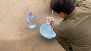 25L Pump Cairan Minyak Manual Pompa Dispenser Pompa Transfer Manual Deterjen Cair Alat Pompa Pengisi -