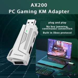 AIMZENIX/APEX Converter Hardware COD Converter - PC Keyboard & Mouse AX200 Alternative to Xim/S1