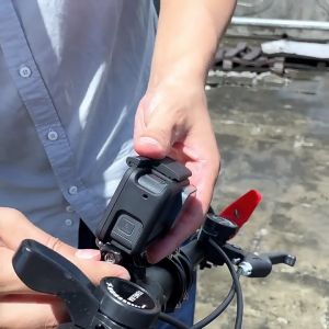 【Local Warehouse】360 Degree Rotation Bike Bicycle Motorcycle Handlebar Handle Bar Mount Holder For Gopro Hero 8 7 6 5 4 SJCAM Camera Accessories HSQ-Motor-Gopro-Holder