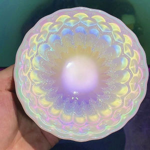 แก้วชงชาทรงเผาเปลี่ยนสีระดับไฮเอนด์สำหรับเจ้าของบ้าน แก้วชงชาลายผีเสื้อสีสันสดใส แก้วชงชาสีขาวมุก ชุดชงชาเคลือบลิ่ม