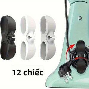 Hộp Lưu Trữ Quản Lý Cáp Hiệu Quả Cho Các Thiết Bị Nhà Bếp Máy Chiên Không Khí Máy Pha Cà Phê - Dụng Cụ Quấn Dây Bằng Nhựa Dễ Sử Dụng