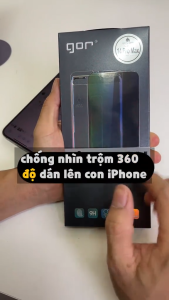 Kính Cường Lực Gor Chống Nhìn Trộm KINGBON Privacy 360° Full Màn Hình Tự Dán Cho iPhone 13 13 Pro 13 Pro Max 14 14 Plus 14 Pro 14 Pro Max 15 15 Plus 15 Pro 15 Pro Max 16 16 Plus 16 Pro 16 Pro Max 17 Air 17 Pro 17 Pro Max