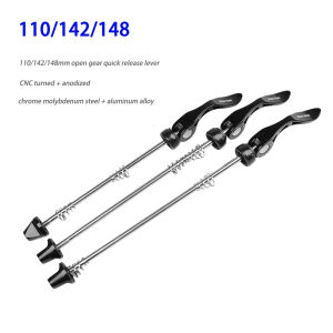 Mountain Road Bike Quick Release Lever Extension 110/142/148 Open Gear Quick Release Lever BOOST Hub Wheelset Quick Release