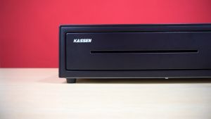 Cash Drawer Laci Uang Kassen K410 Laci Uang Metal RJ11 Printer Thermal Bluetooth