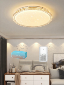 YILAITE | Smart Control Imitation Crystal Modern Minimalist Light Fixture