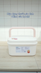Hộp Đựng Thuốc Gia Đình INOCHI Okina 7.2L – Kháng Khuẩn Khử Mùi Bảo Quản An Toàn Thiết Kế Tối Ưu